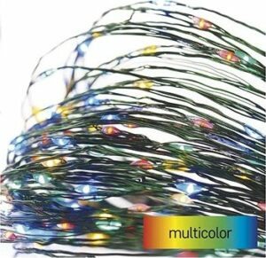 EMOS LED vianočná nano reťaz zelená